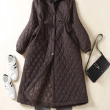 Maren Quilted Long Coat