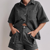 Marais 100% Cotton Denim Set