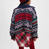 Sidonie Floral Embroidered Cardigan