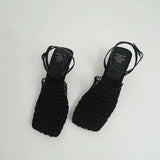Fallon Mesh Weave Heels