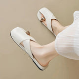 Minimalist Buckle Sandals