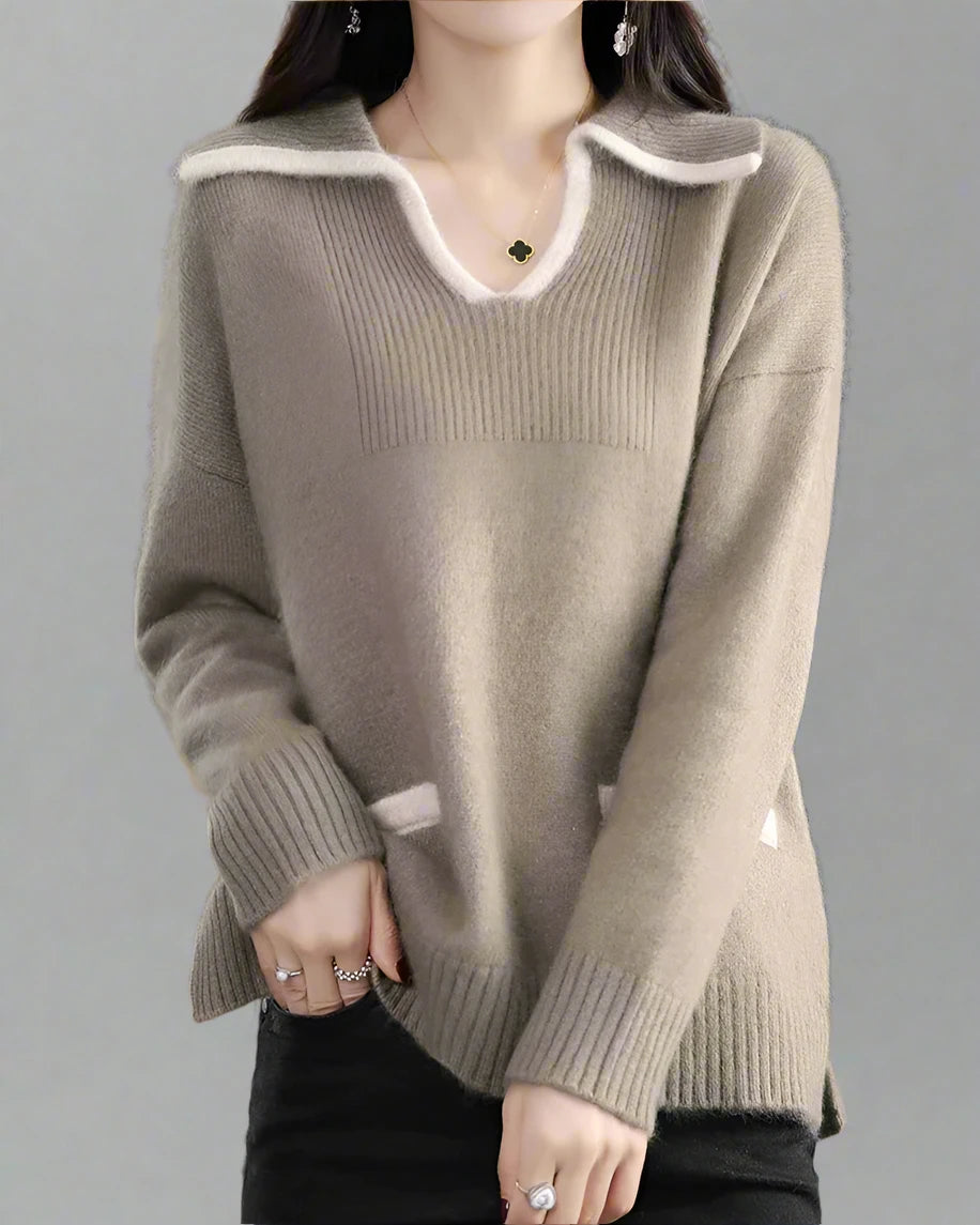 Dresden Mink Wool Sweater