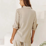 The Oversized Pocket Linen Shirt