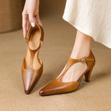 Verena Genuine Italian Leather Heels