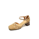 The Arden Suede Heel