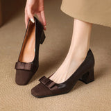 Capri Block-Heel Pump