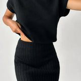 Maratea Coastal Rib Sleeveless Set
