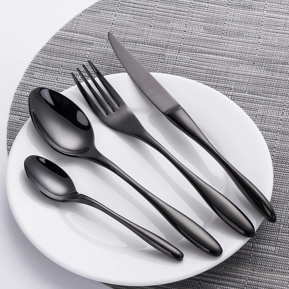 Nordic Artisan Forged Cutlery Set