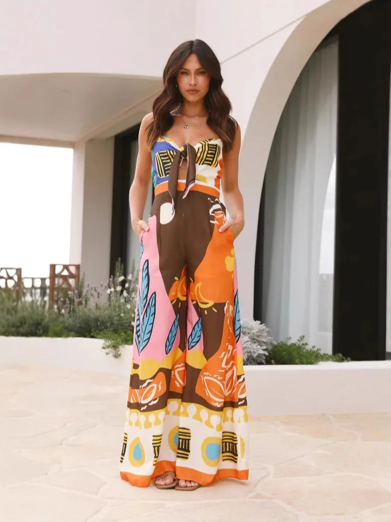 The Abstract Cocktail Party One-Piece