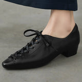 Alina Vintage Lace Oxfords