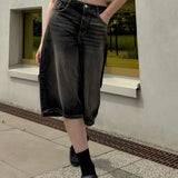 Devon Denim Bermuda shorts
