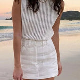 Amalfi Hollow Knit Tank