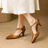 Verena Genuine Italian Leather Heels