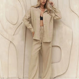 Aria 100% Cotton-Linen Set