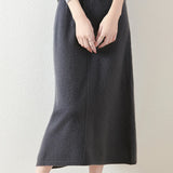 Executive Wool Skirt