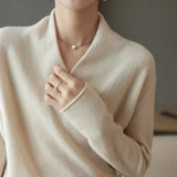 Serene V-Neck Knit Sweater