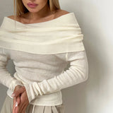 Orvieto Off-Shoulder Knit Top