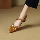 Malibu Spotted Block Heel