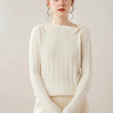 Maribel Buttoned Cashmere Sweater