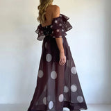 Isla Sheer Polka Dot Set