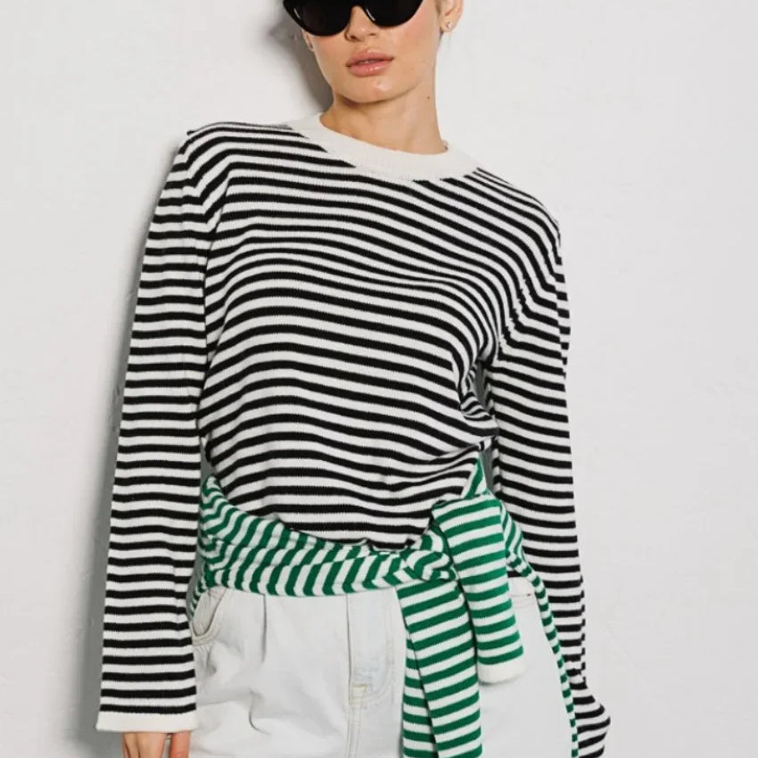 La Rochelle Striped Top