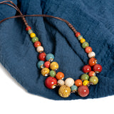 The Bohemian Beaded Necklace