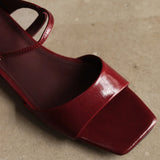 Venice Italian Leather Wide-Fit Heel