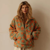 Dahlia Fleece Half-Zip Pullover