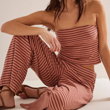 Romena Linen Striped Set