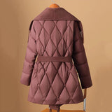 Juliette Fringe Down Coat