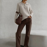Marceau Ribbed Half-Zip Sweater