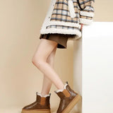 Women's Holmstead Leather Fur Boots