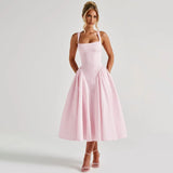 Como A-Line Midi Dress