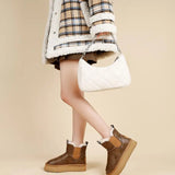 Women's Holmstead Leather Fur Boots