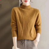 Arden Mock Neck Knit Sweater