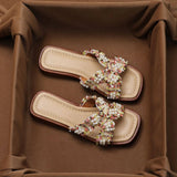Cala Peep-Toe Slipper