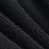 Wool Knitted Wide Leg Pants