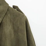 Arden Women's Suede Bomber