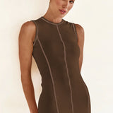 Mireya Women’s Sleeveless Knit Maxi