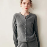 Ashford Cashmere Crew Cardigan