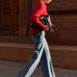 Marceau Ribbed Half-Zip Sweater