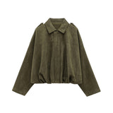 Arden Women's Suede Bomber