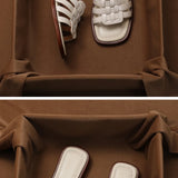 Naples Italian Leather Slides