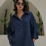 Capri Cotton Relaxed Shirt