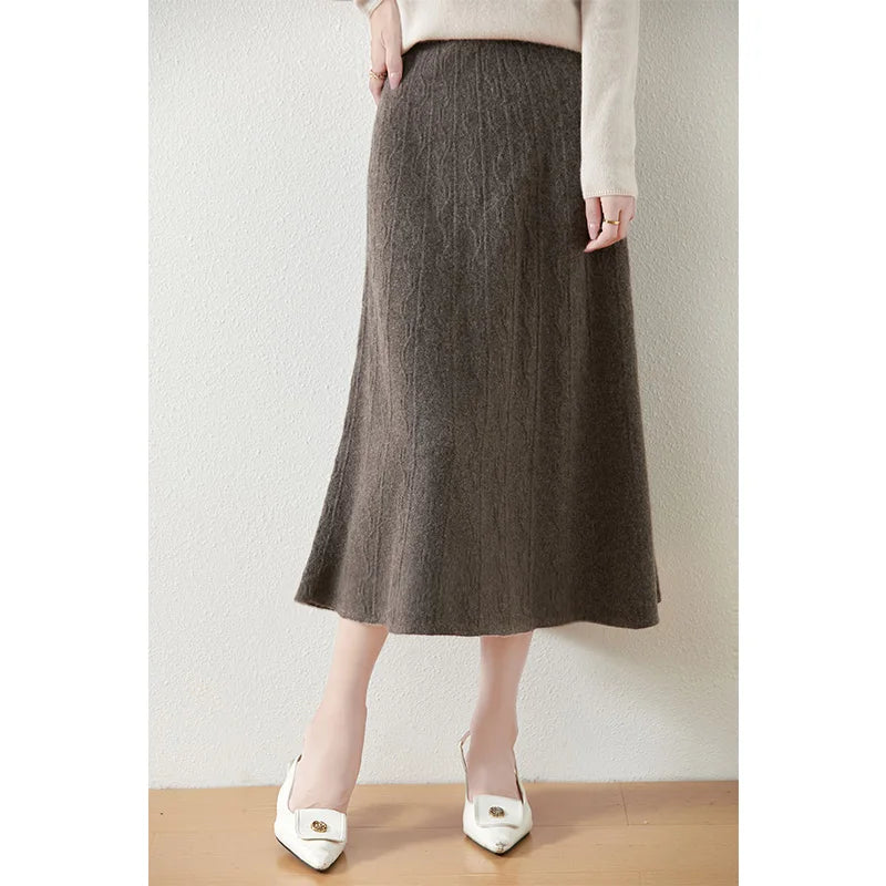 Elowen Merino Knit Skirt