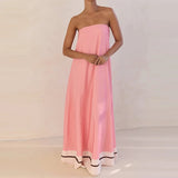 Rosalind Pleated Strapless Dress