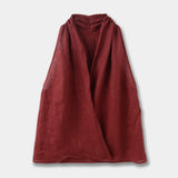 Valienne Drape Linen Vest