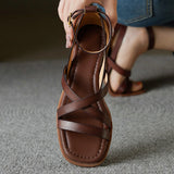 Ravello Crosswalk Orthopedic Leather Sandals