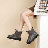 Women's Holmstead Leather Fur Boots