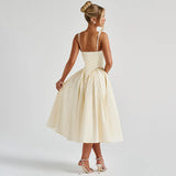 Como A-Line Midi Dress
